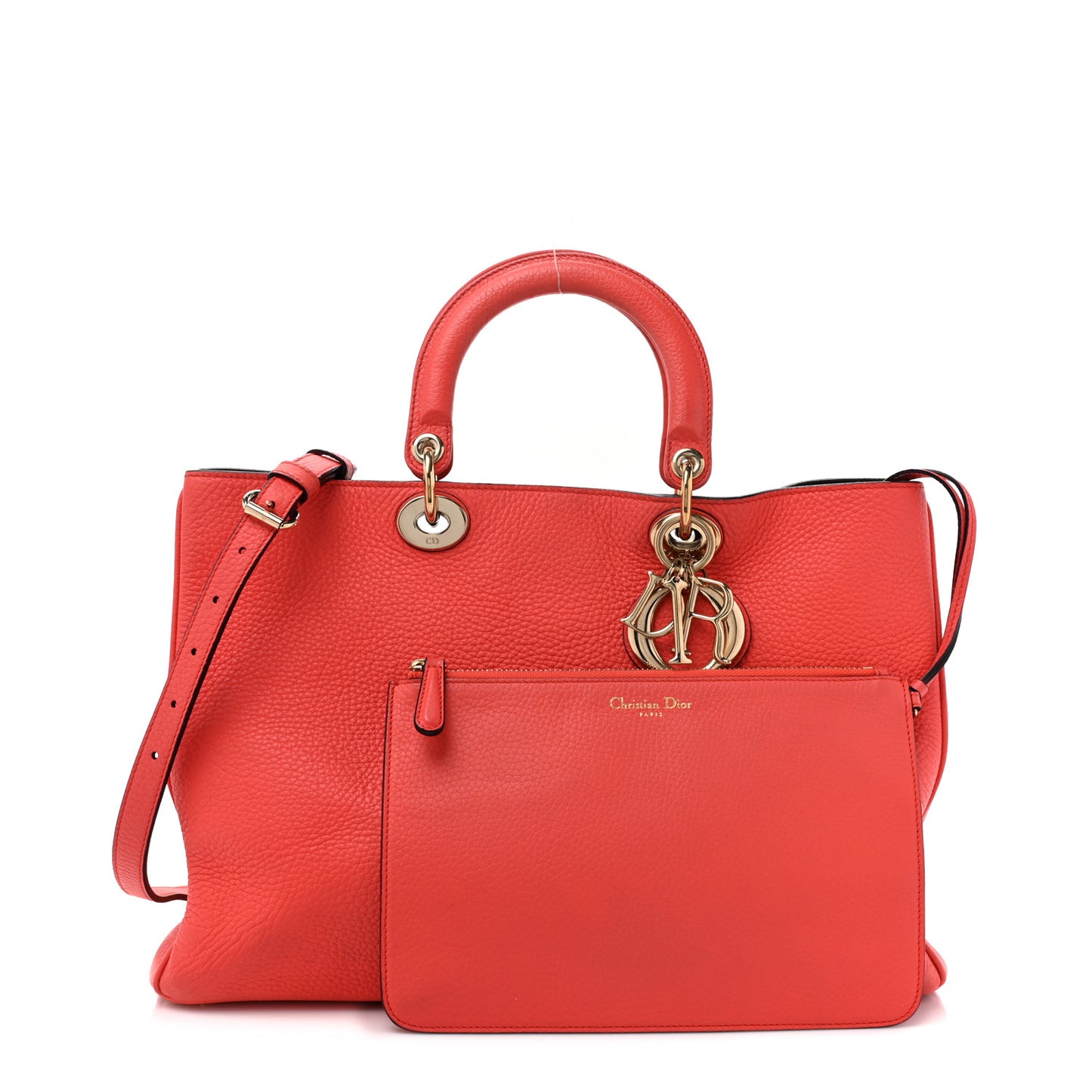 Bullcalf Large Diorissimo Tote True Red