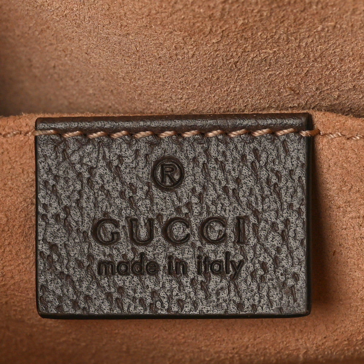 GG Supreme Monogram Web Mini Ophidia Shoulder Bag Brown