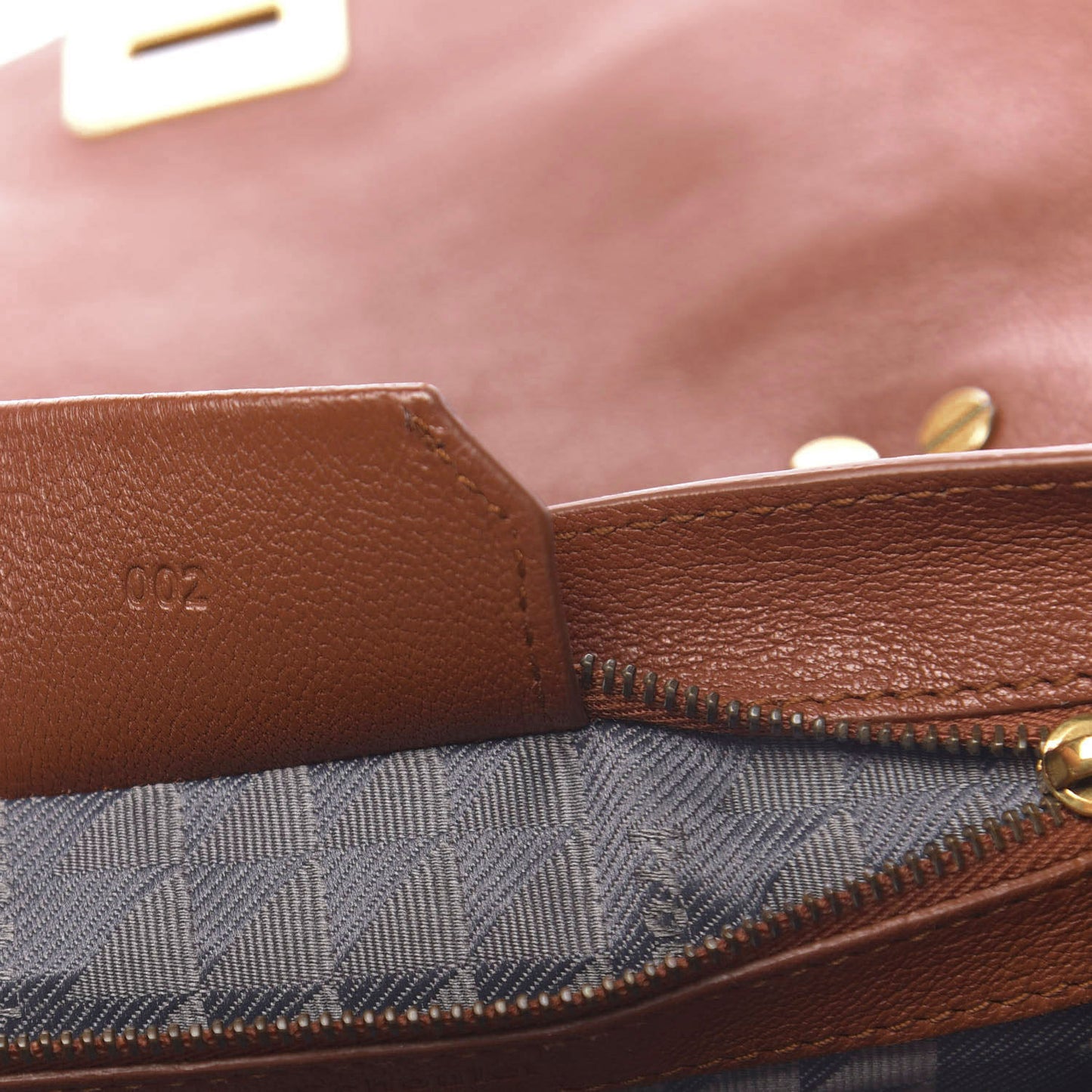 Lambskin Tiny PS1 Satchel Saddle