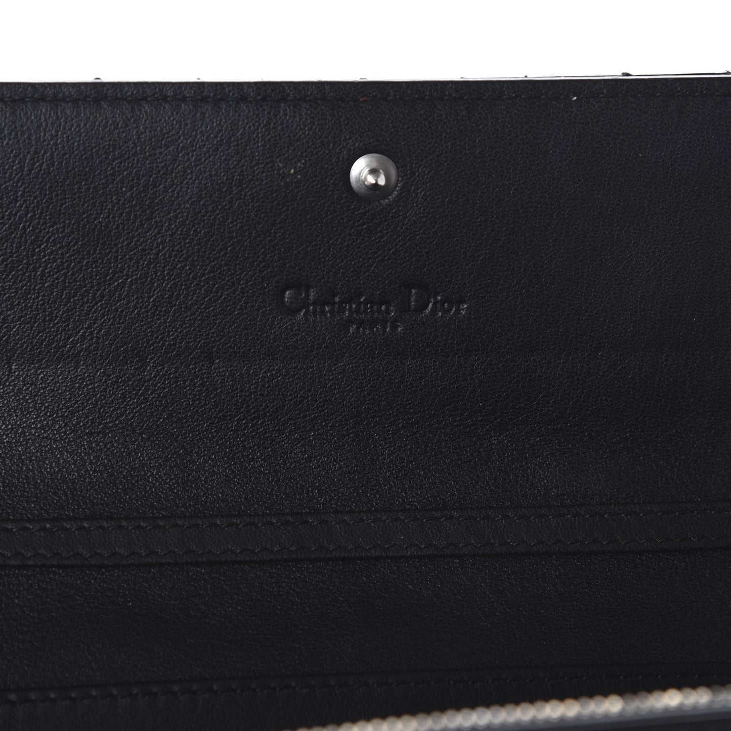Patent Cannage Rendez-vous Chain Wallet Black