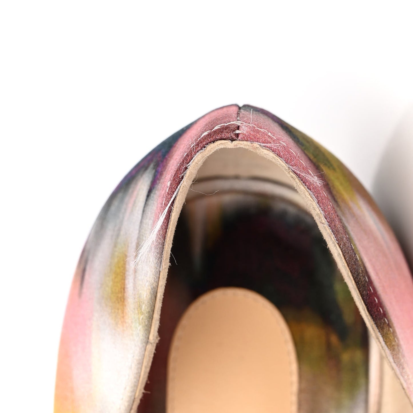 Satin Impressioniste Iriza 100 Pumps 39.5 Multicolor