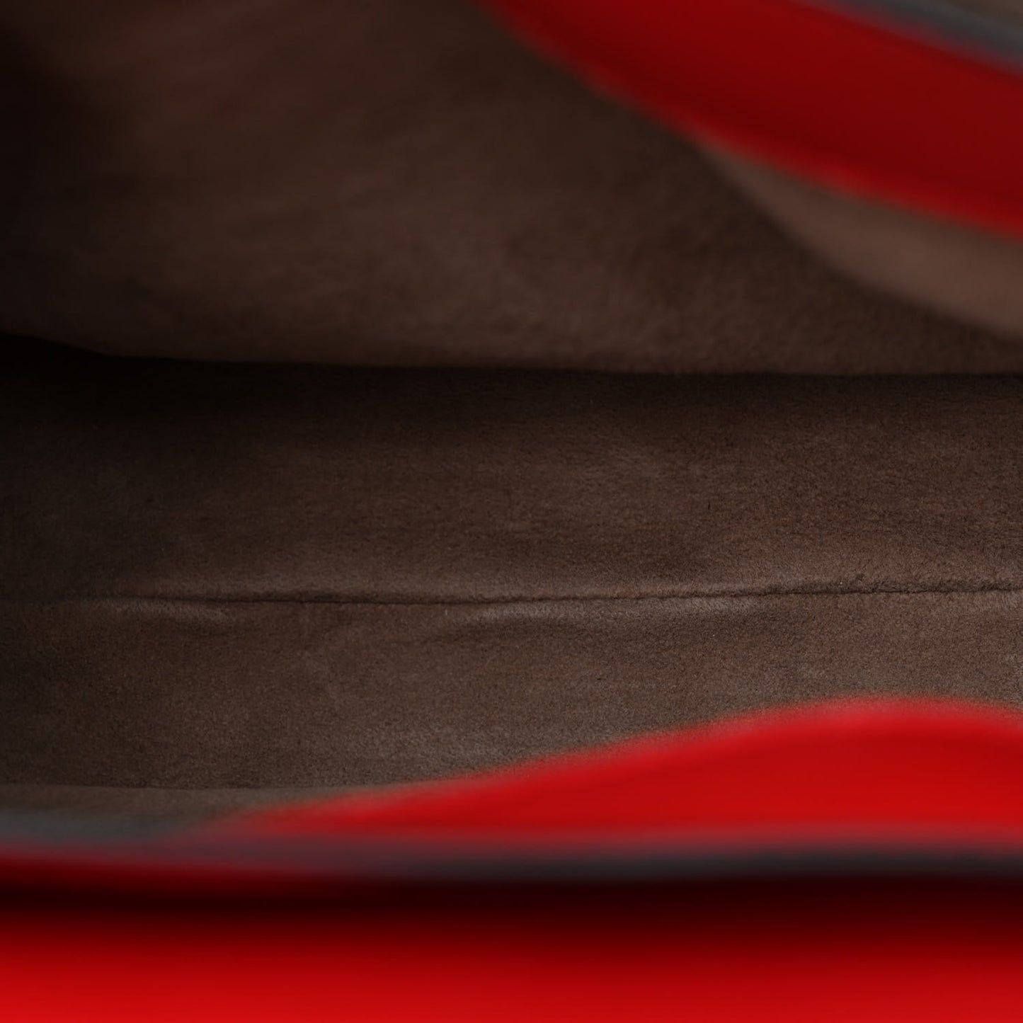 Nappa Small Piazza Bag Red