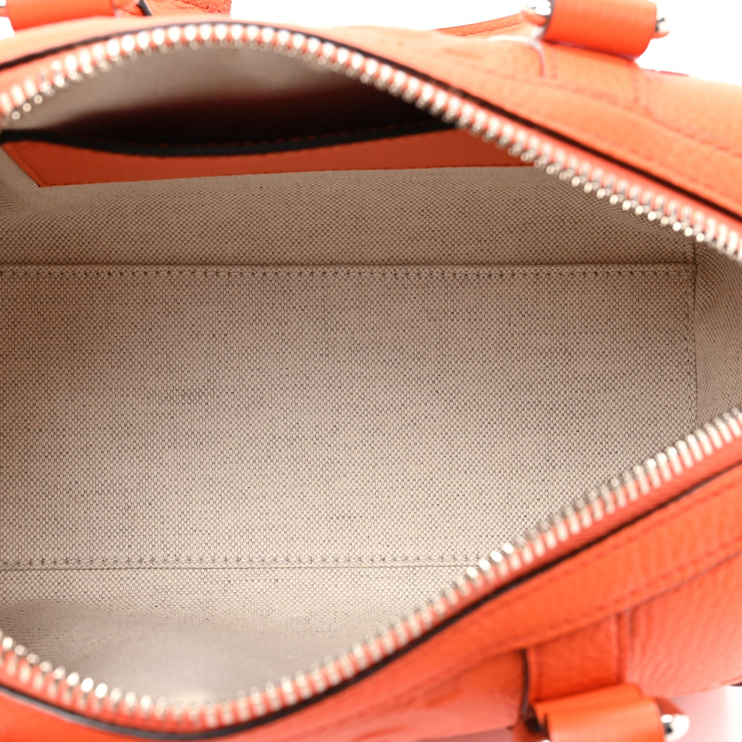 Piuma Calfskin Jumbo GG Embossed Mini Duffle Bag Good Orange