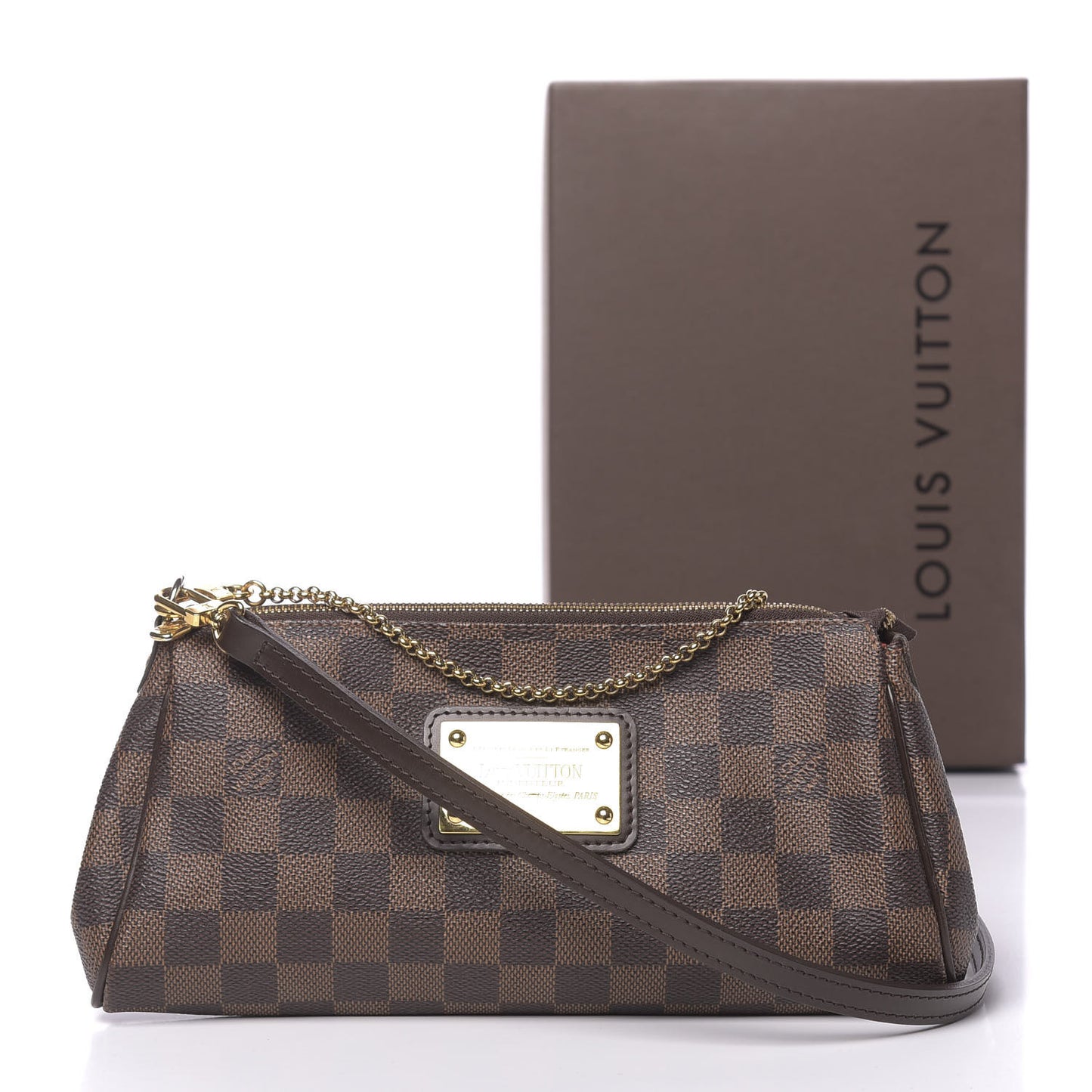 Damier Ebene Eva Clutch