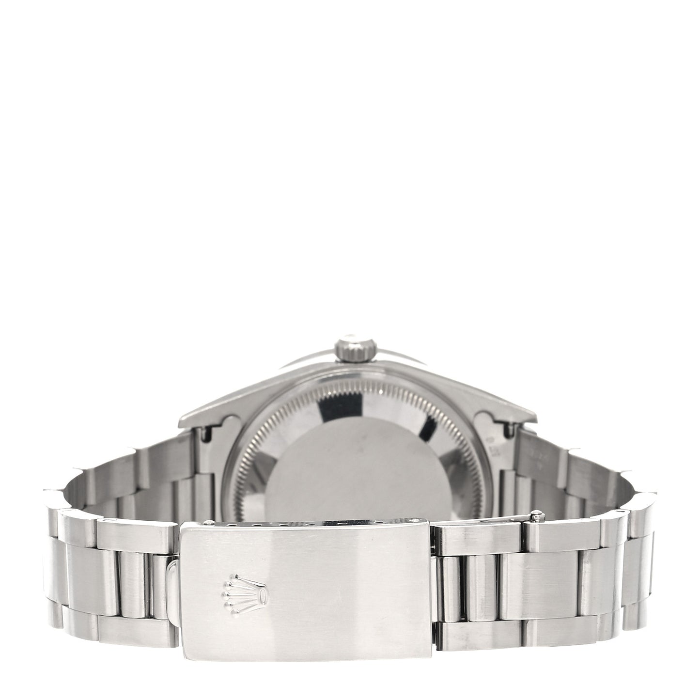 Stainless Steel 34mm Oyster Perpetual Date Watch Blue 15210