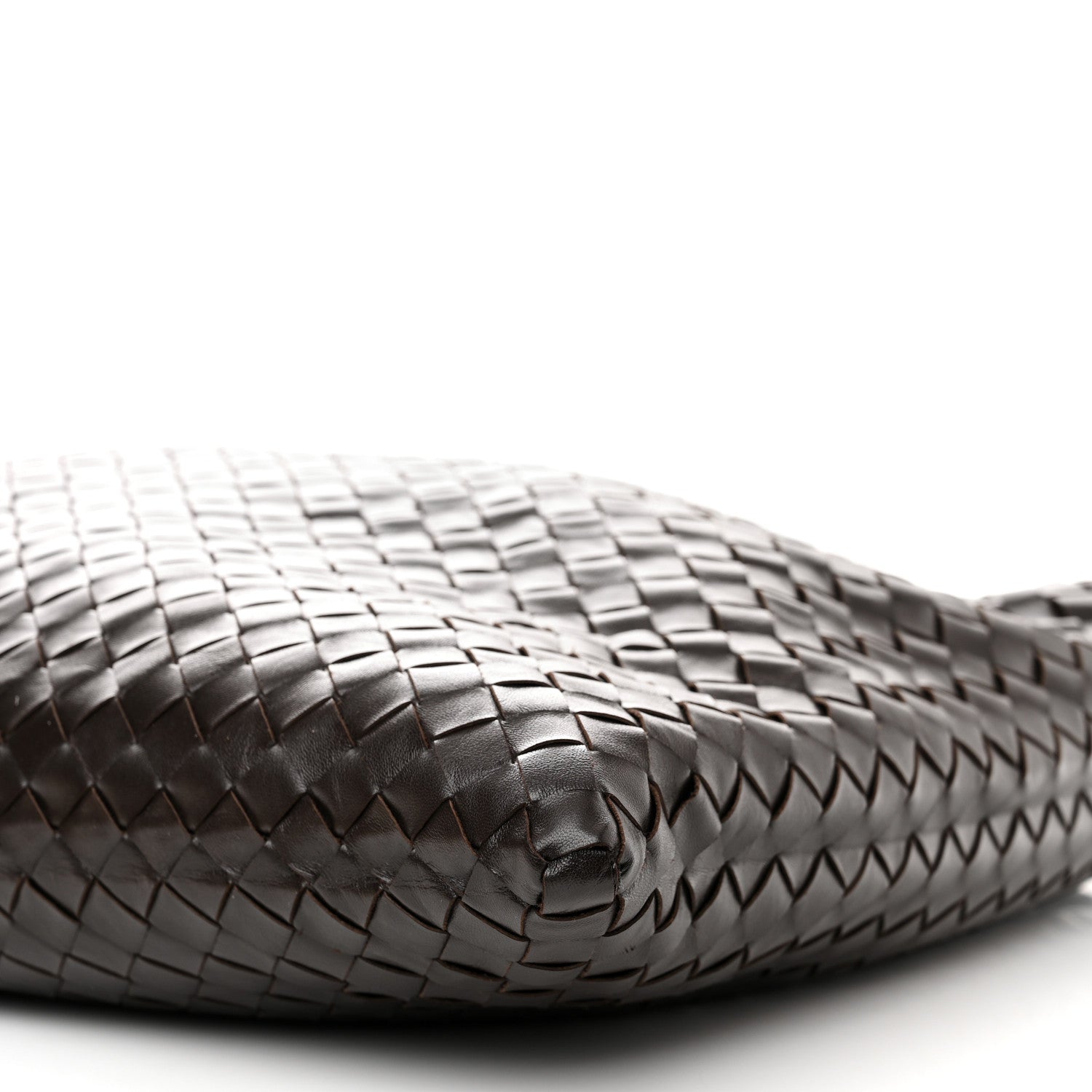 Bottega Veneta Calfskin Intrecciato Large Hop Ebano 9 of 9