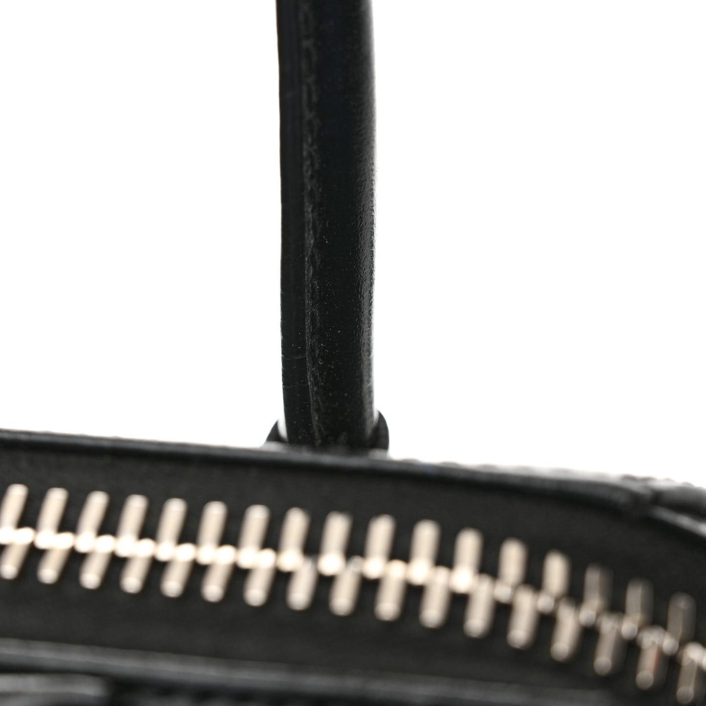 Shiny Lord Calfskin Mini Antigona Black