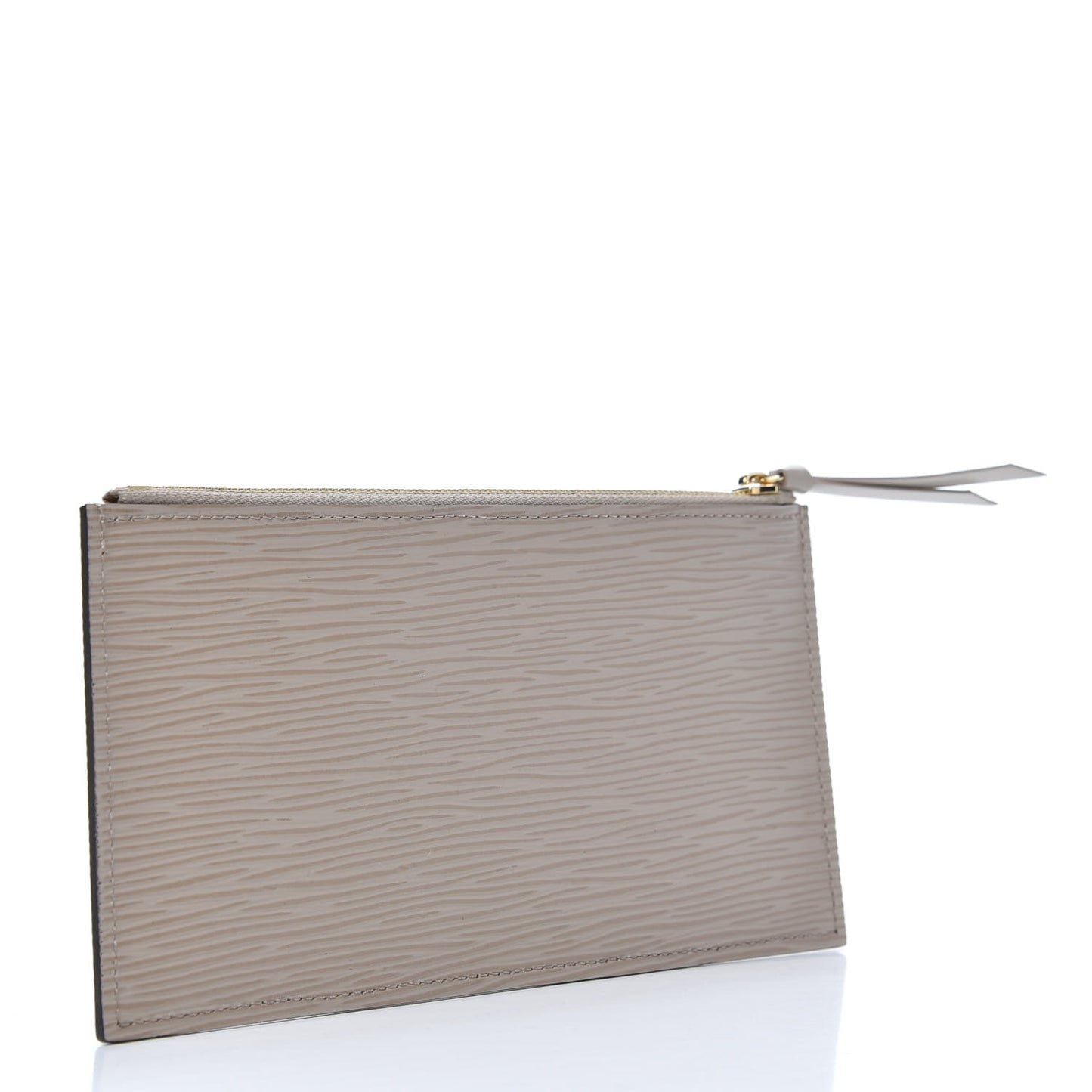 Epi Felicie Chain Wallet Zippered Insert Galet