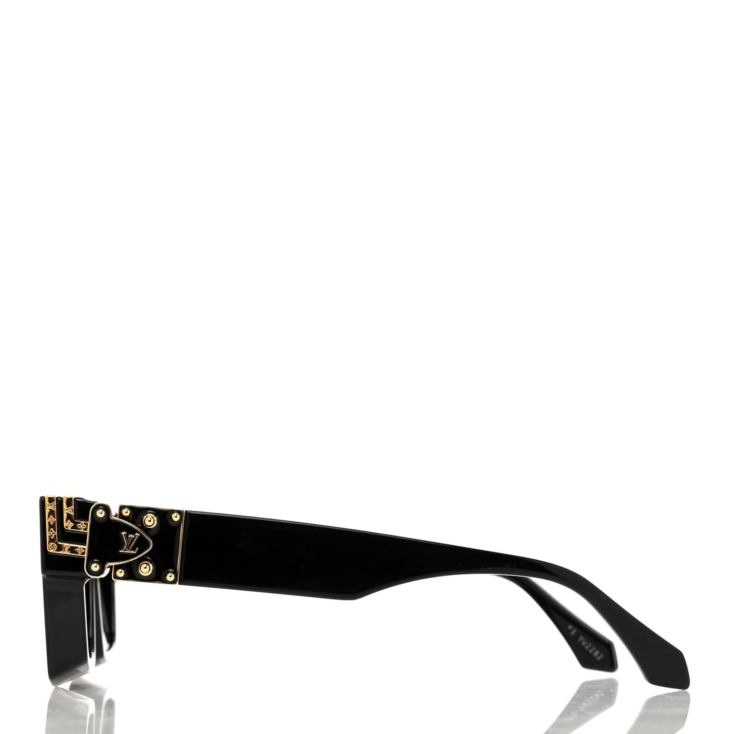 Acetate 1.1 Millionaires Sunglasses Z1165E Black
