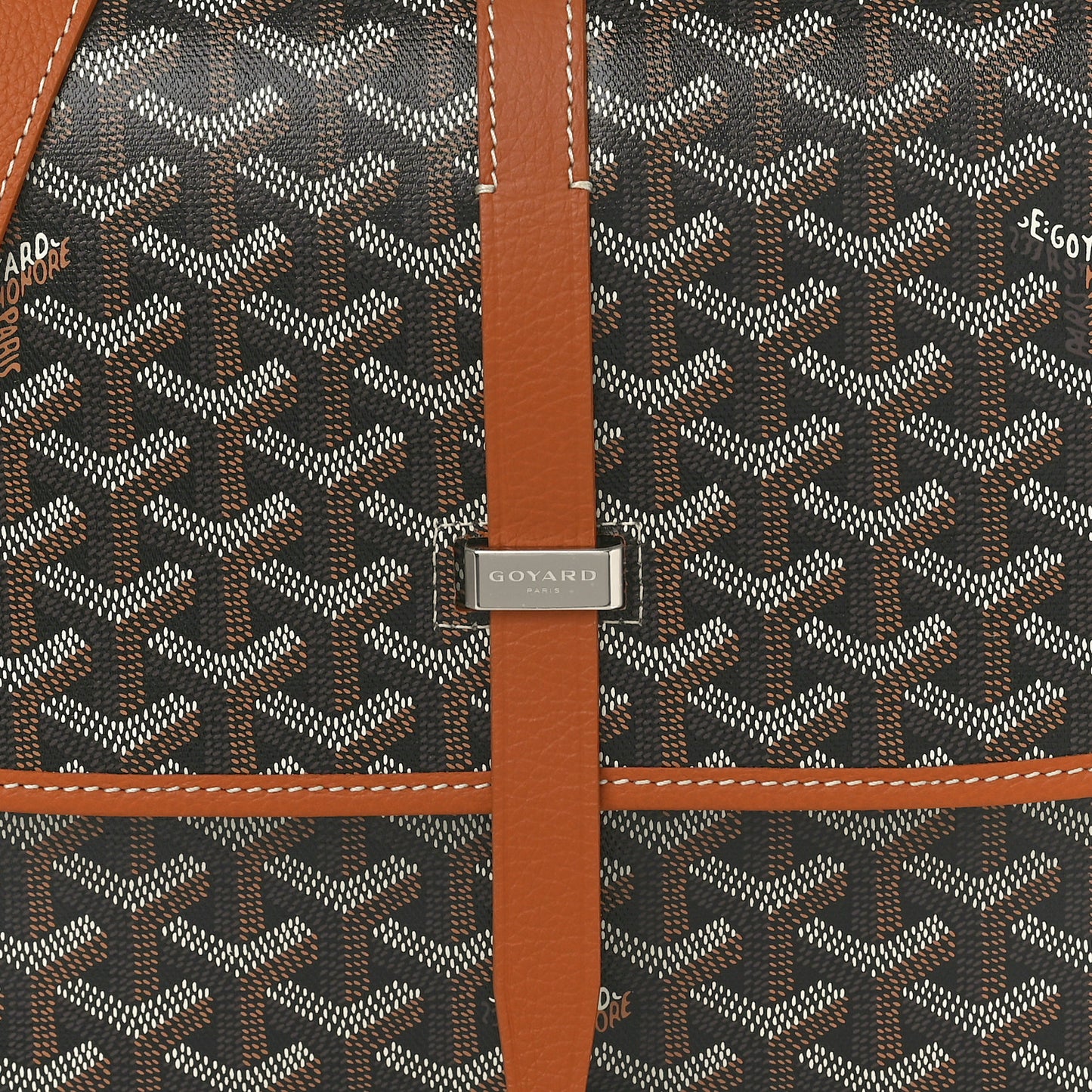 Goyardine Belvedere II MM Messenger Bag Black Gold