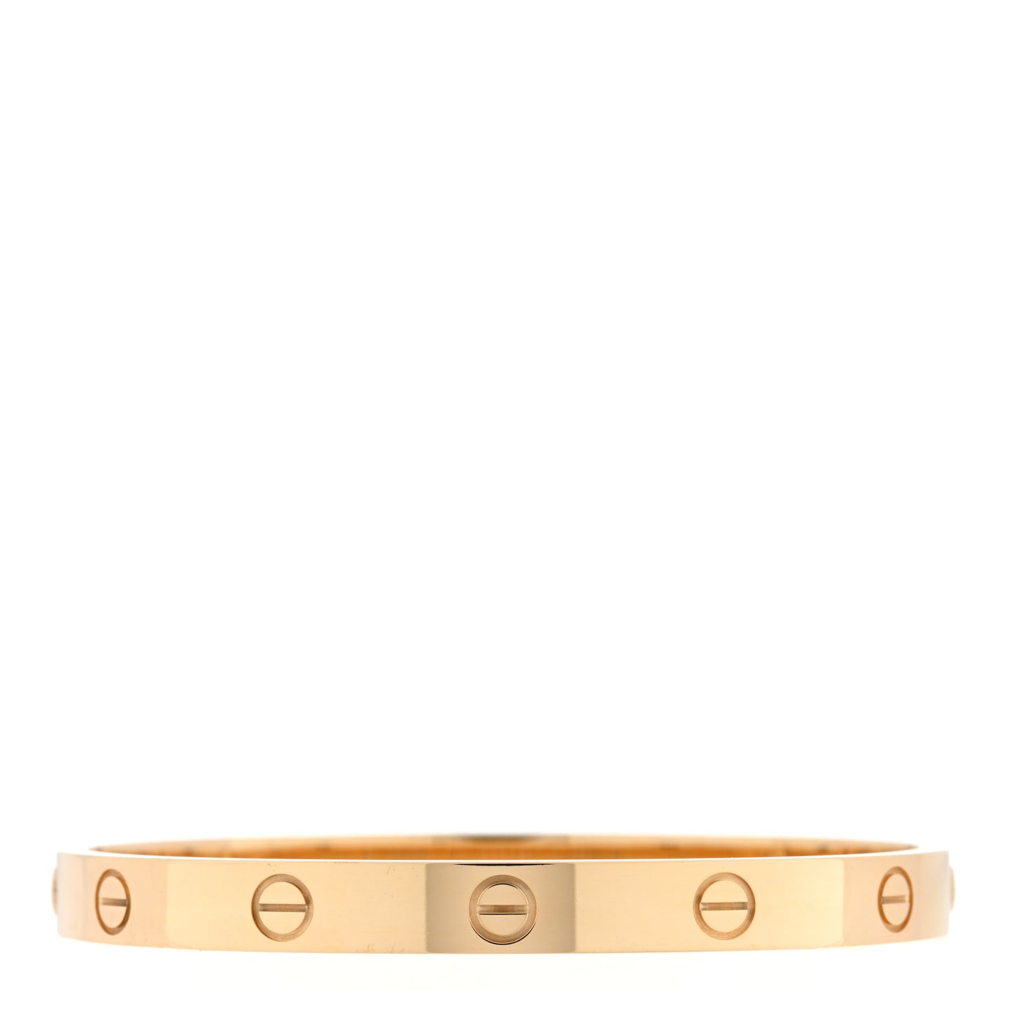18K Yellow Gold LOVE Bracelet 17