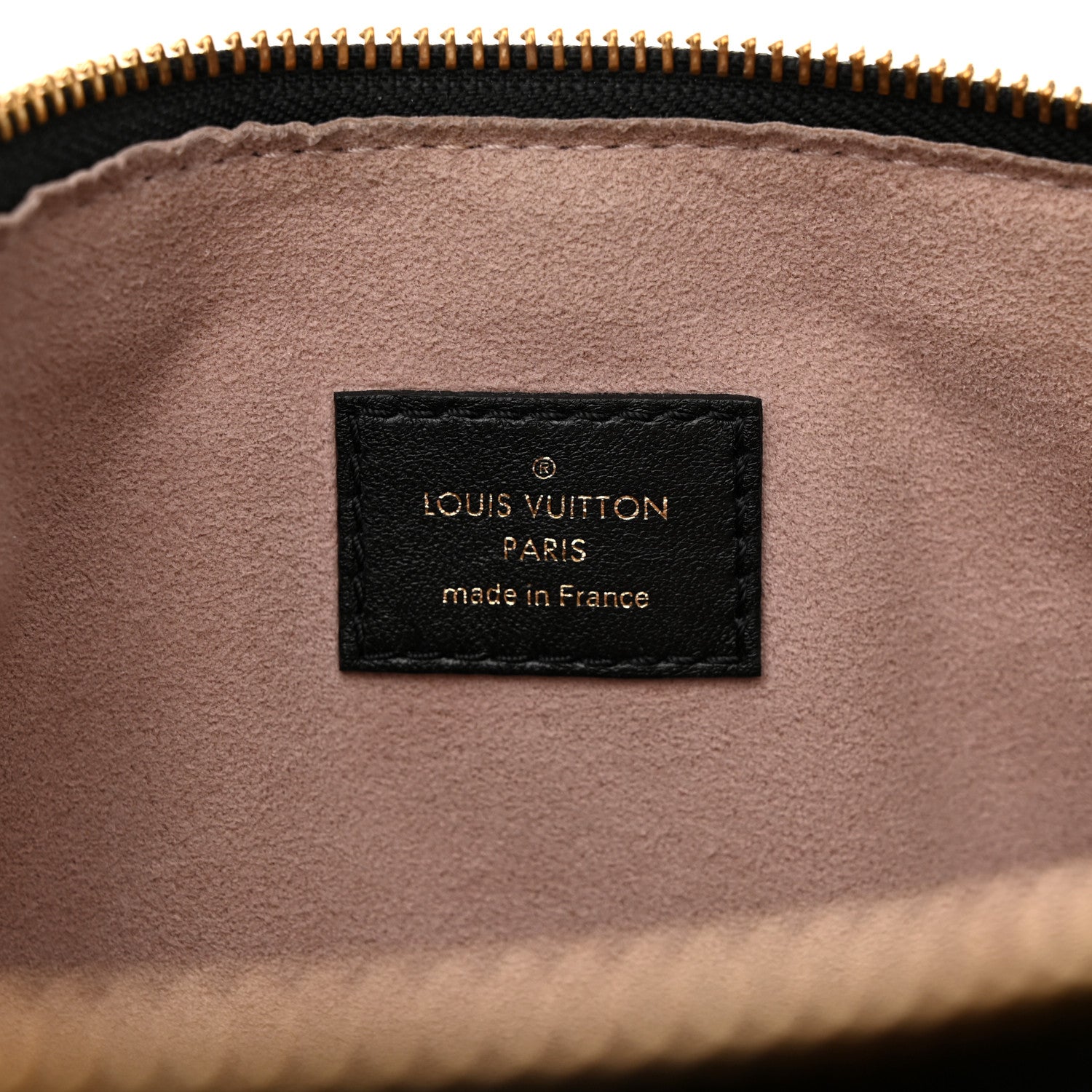 Louis Vuitton Lambskin Embossed Monogram Coussin PM Black 6 of 13