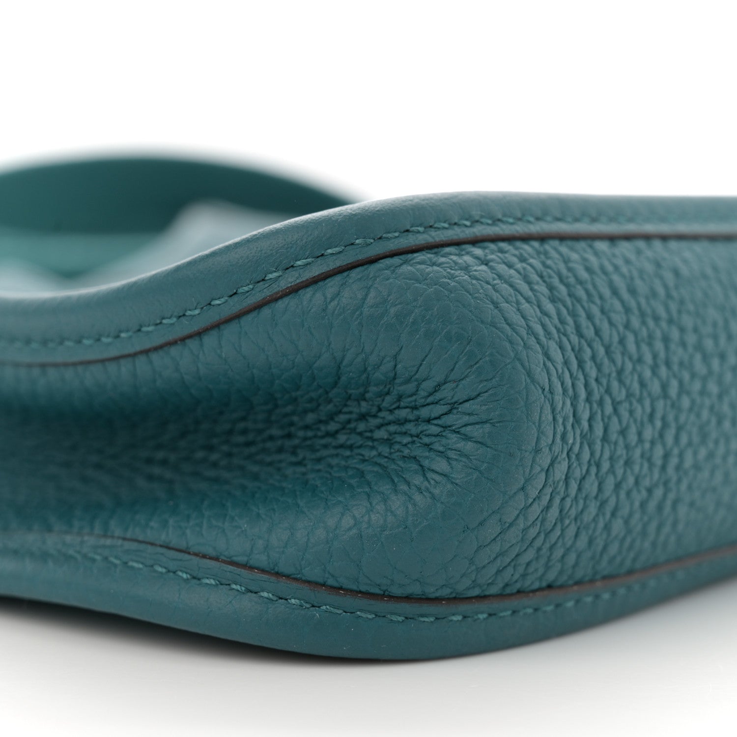 Hermes Taurillon Clemence Evelyne TPM Vert Bosphore 9 of 12
