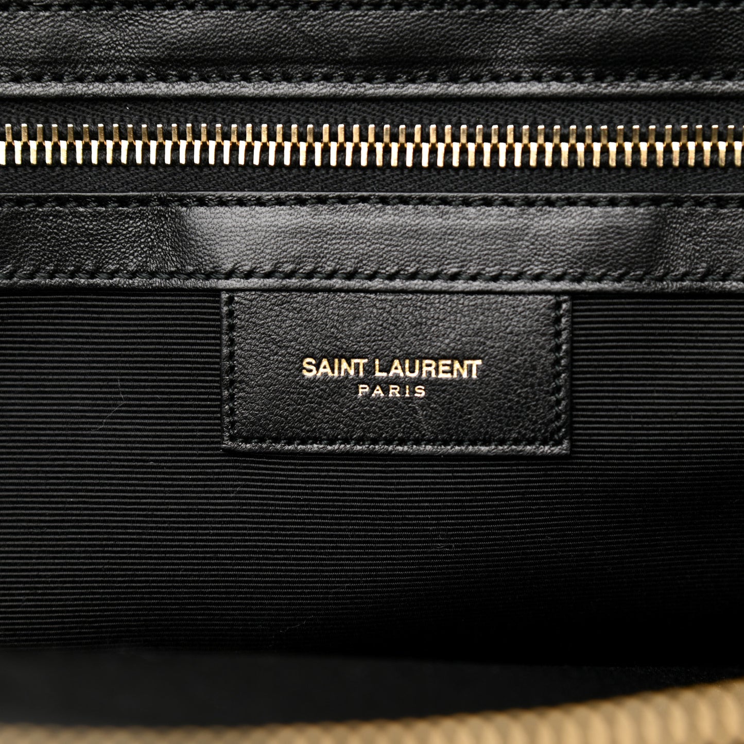 Calfskin Small Classic Duffle Briefcase Black