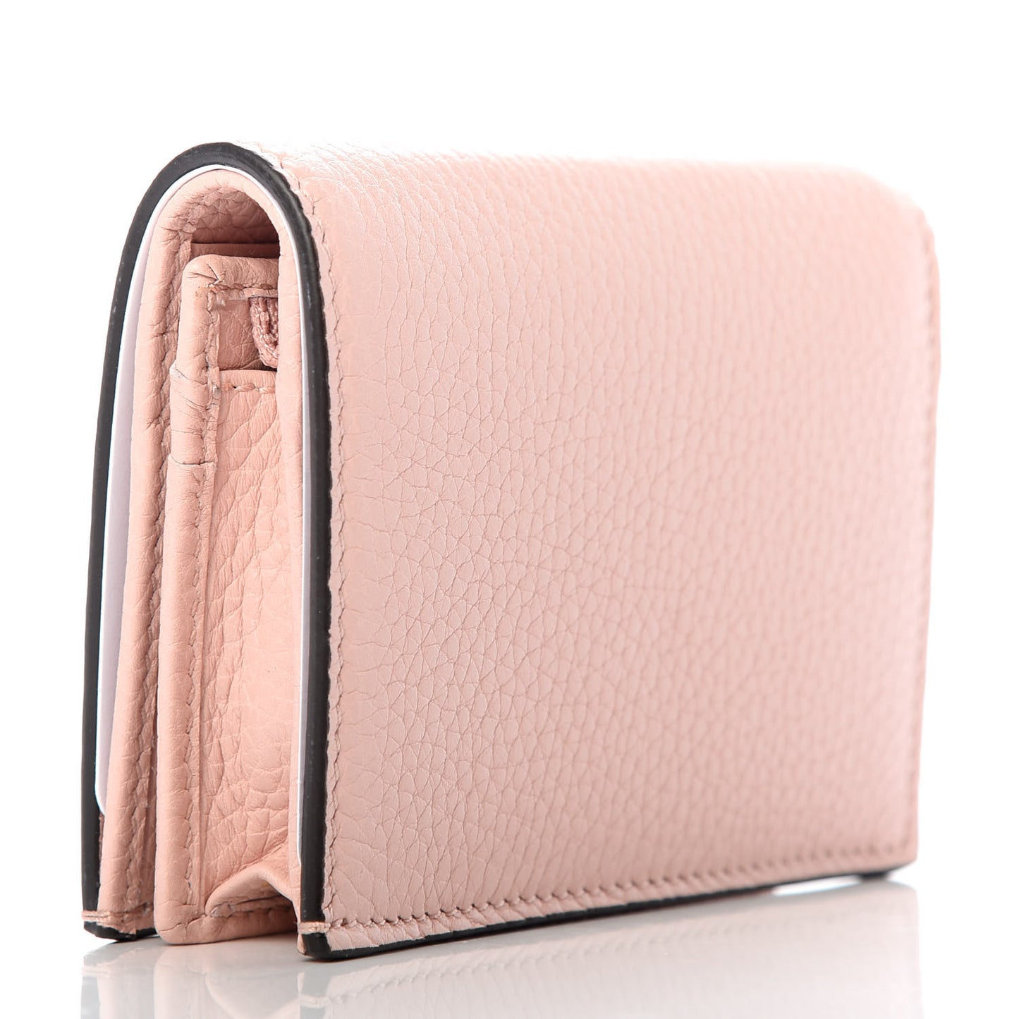 Cellarius Calfskin Blind for Love Animalier Card Case Perfect Pink