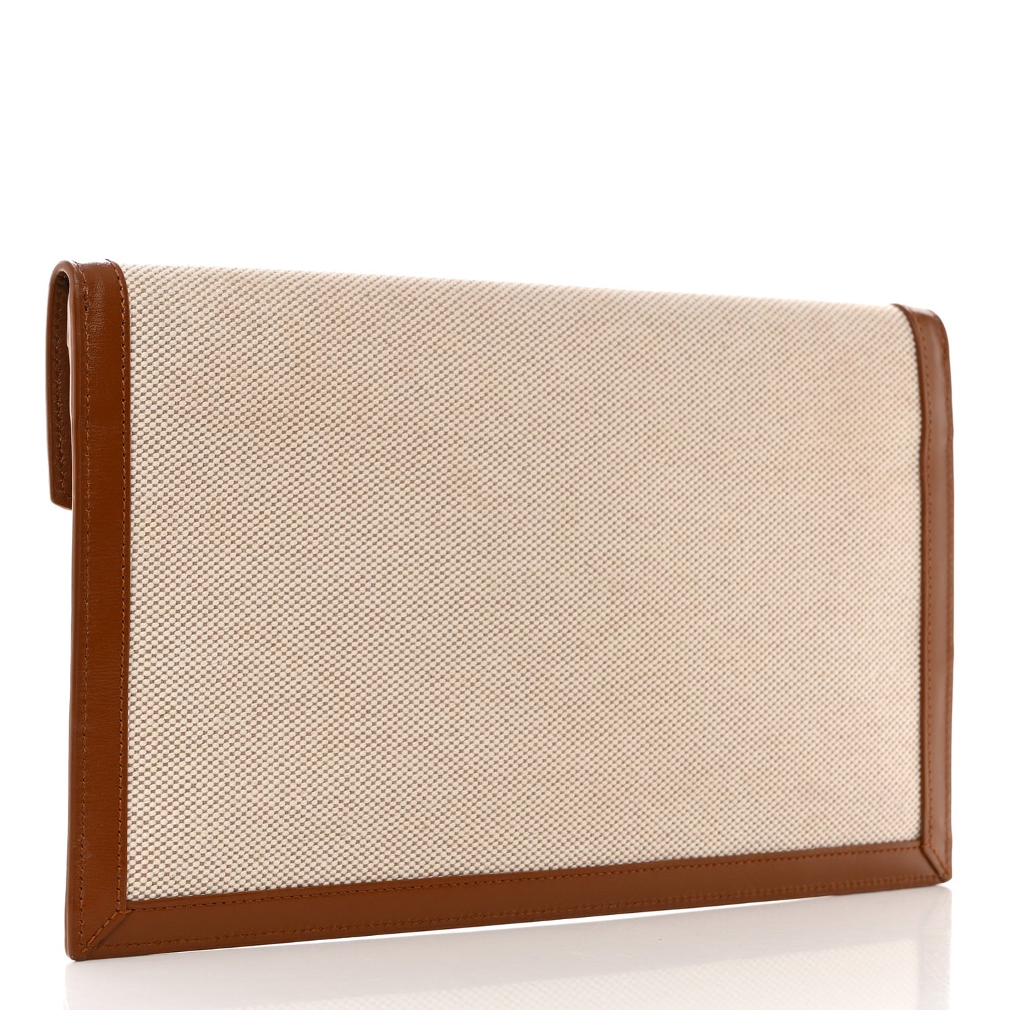 Canvas Uptown Pouch Natural Beige Brick