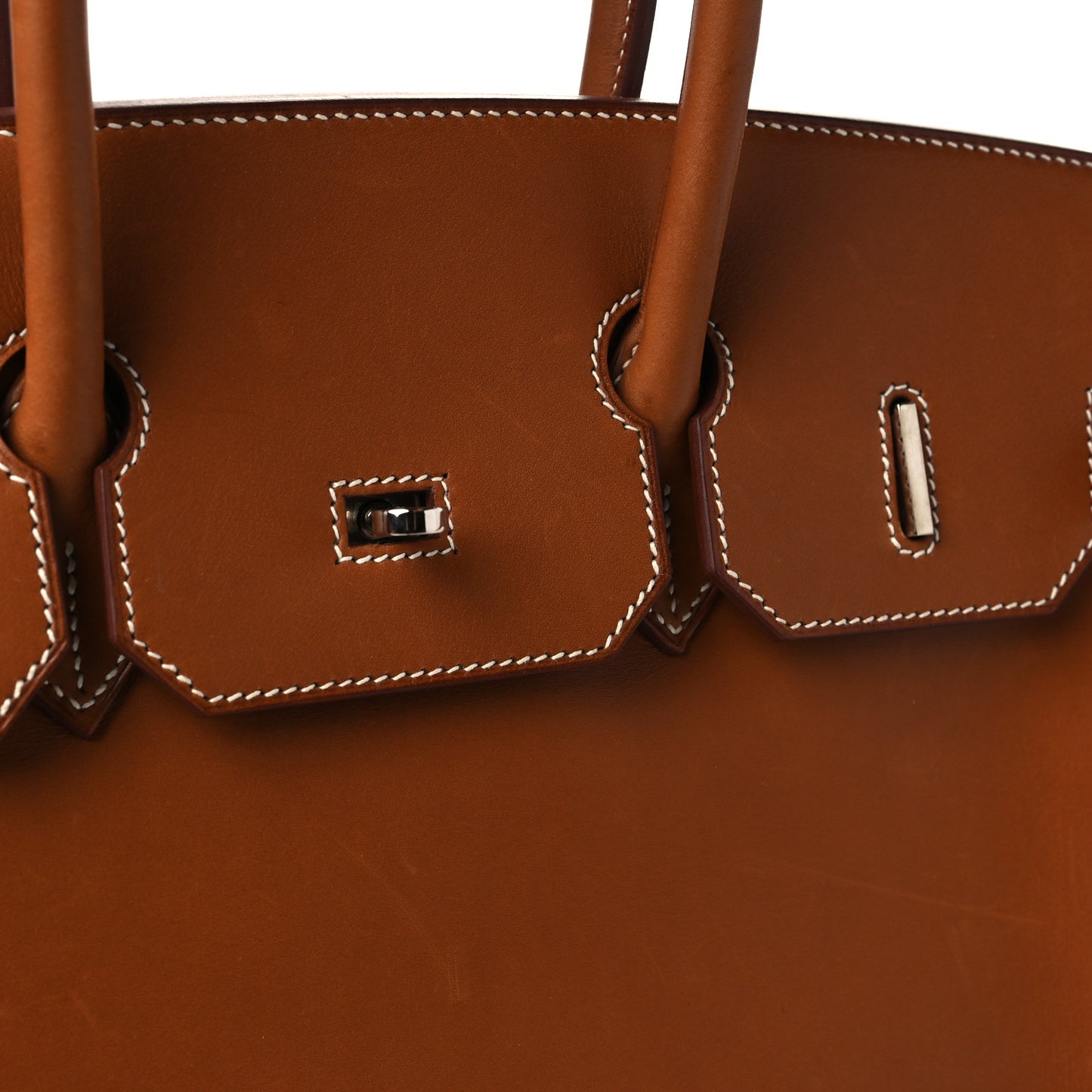 Natural Barenia Birkin 35 Fauve