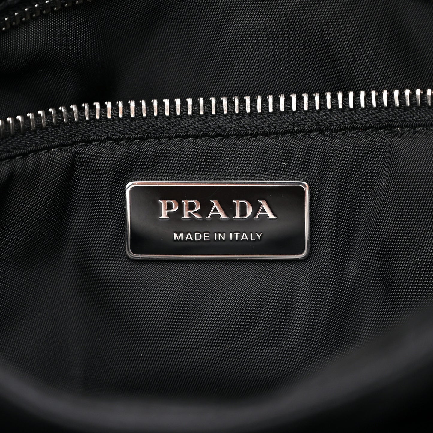 Re-Nylon Padded Large Tote Black