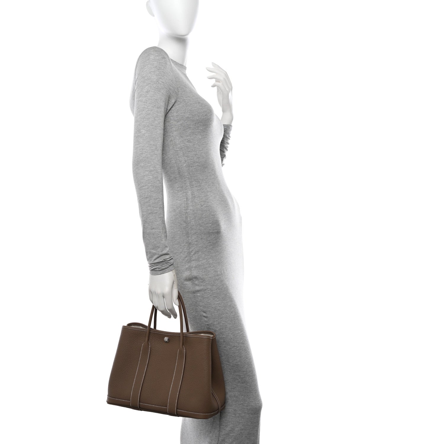 Hermes Negonda Garden Party 30 TPM Etoupe 2 of 11