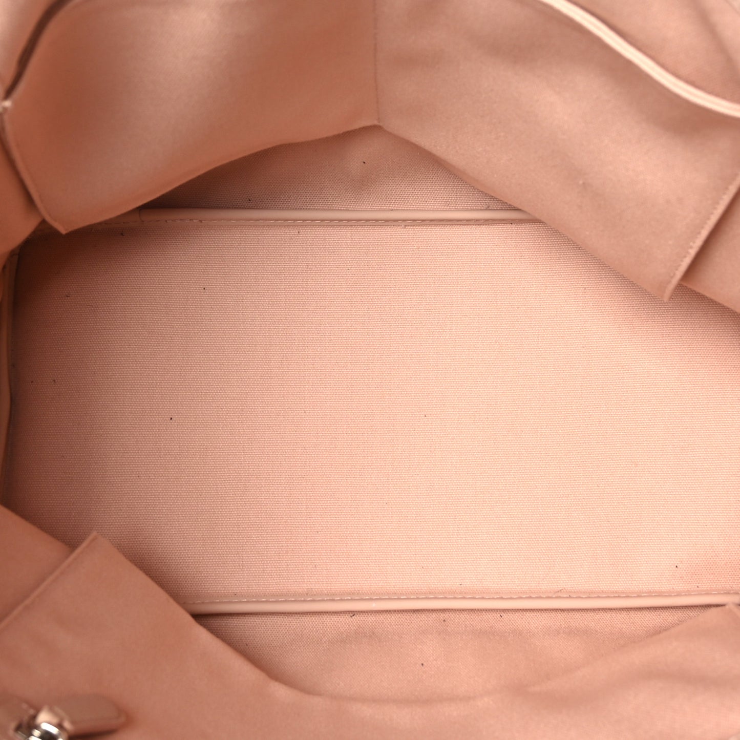Coated Canvas Cannage Panarea Shopping Tote Rosato