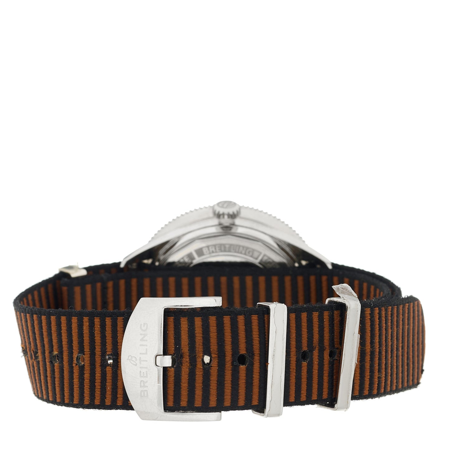 Stainless Steel Fabric 42mm Superocean Heritage 57 Automatic Watch Brown A10370A1Q1W1