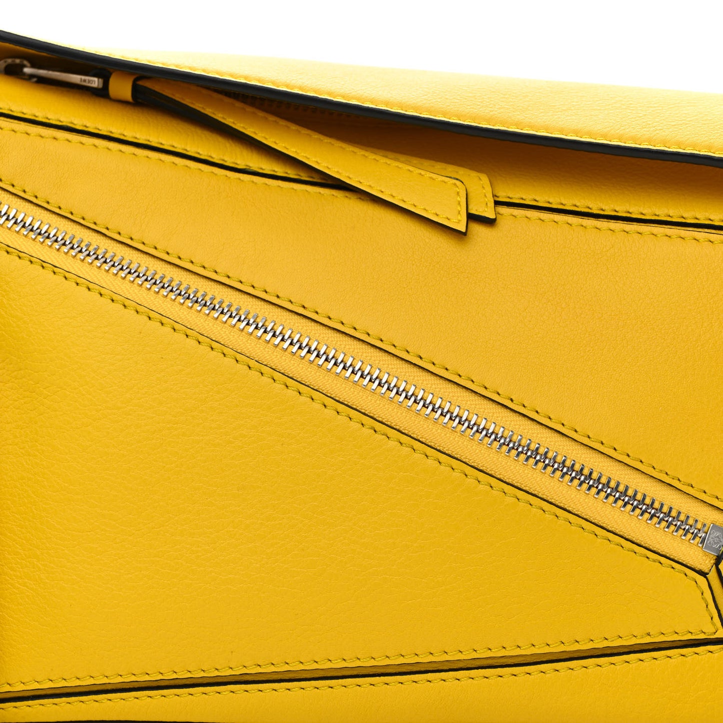 Calfskin Small Puzzle Bumbag Yellow