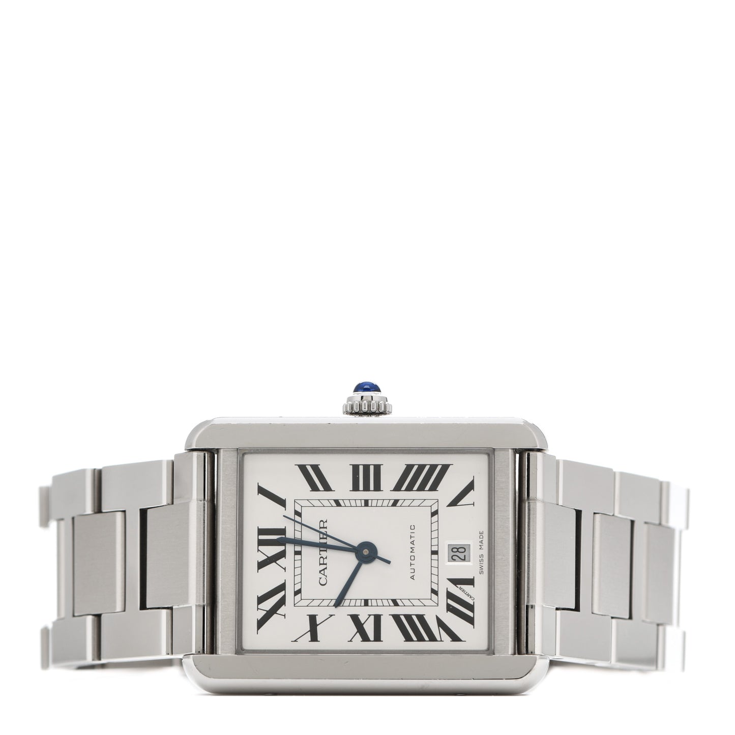 Stainless Steel 31mm Tank Solo Automatic Watch