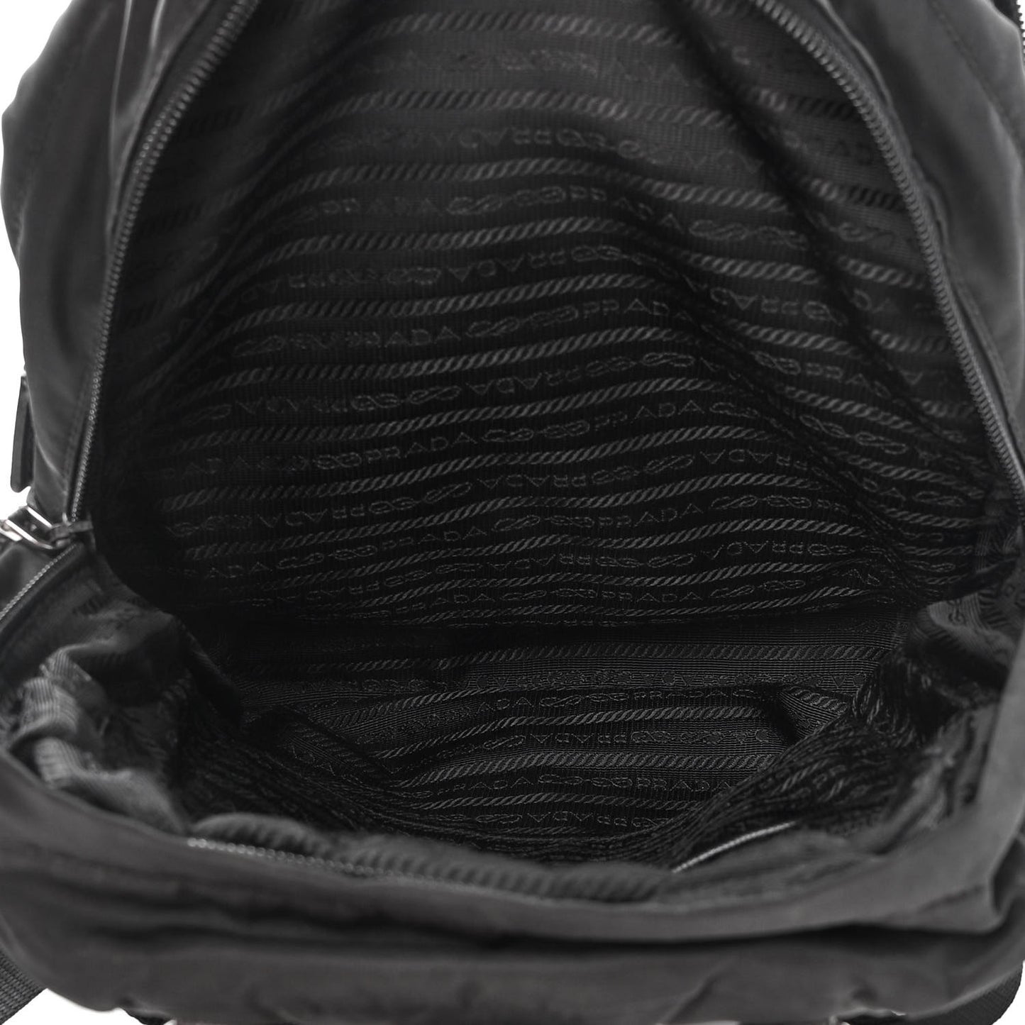 Tessuto Nylon Medium Dome Backpack Black