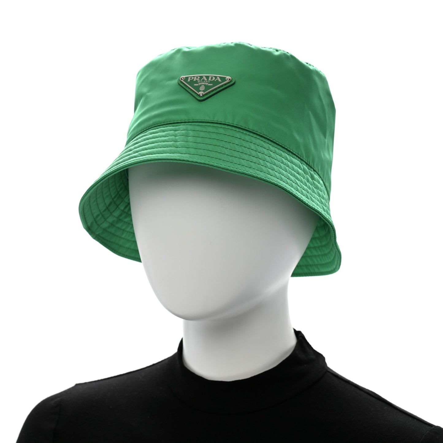 Re-Nylon Triangle Womens Bucket Hat M Menta