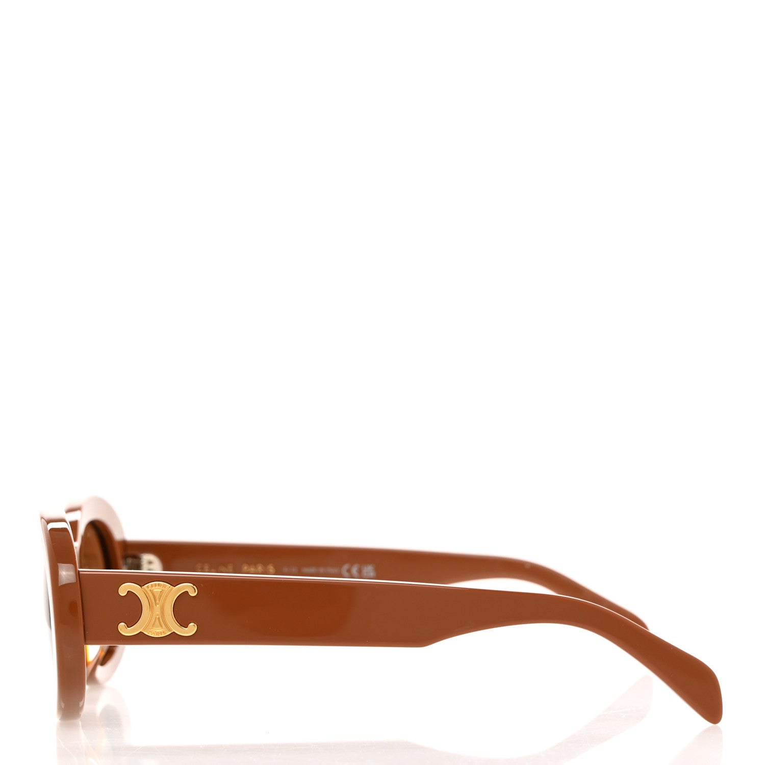 Celine Acetate Triomphe 01 Sunglasses CL40194U Brown 3 of 7