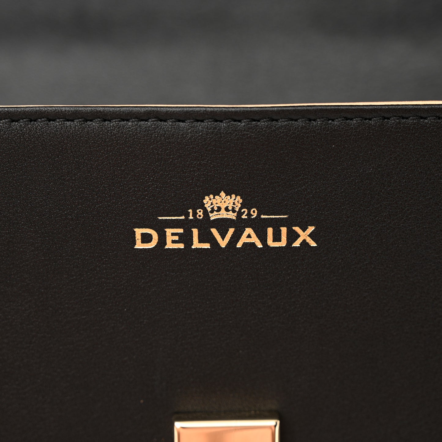 Smooth Calfskin GM Tempete Satchel Black