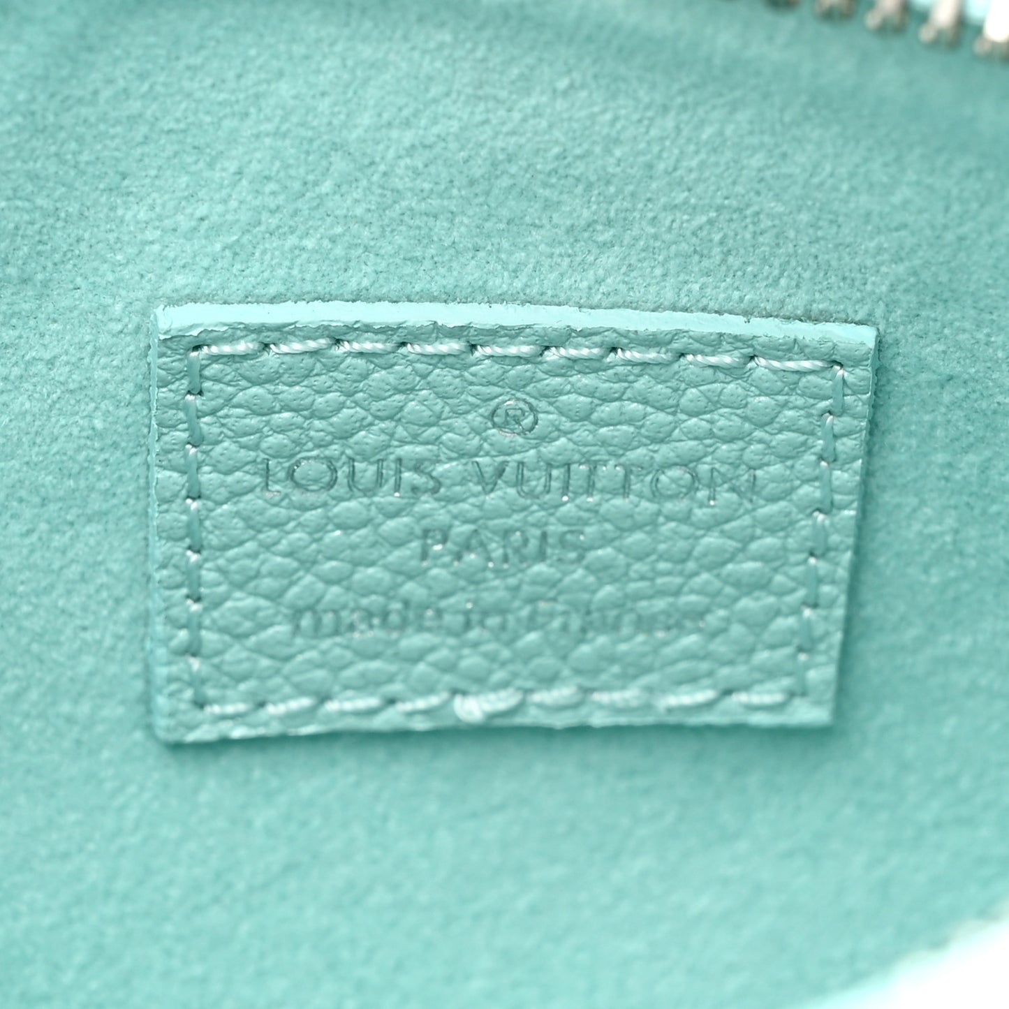 Empreinte Monogram Nano Speedy Pearly Lagoon Turquoise