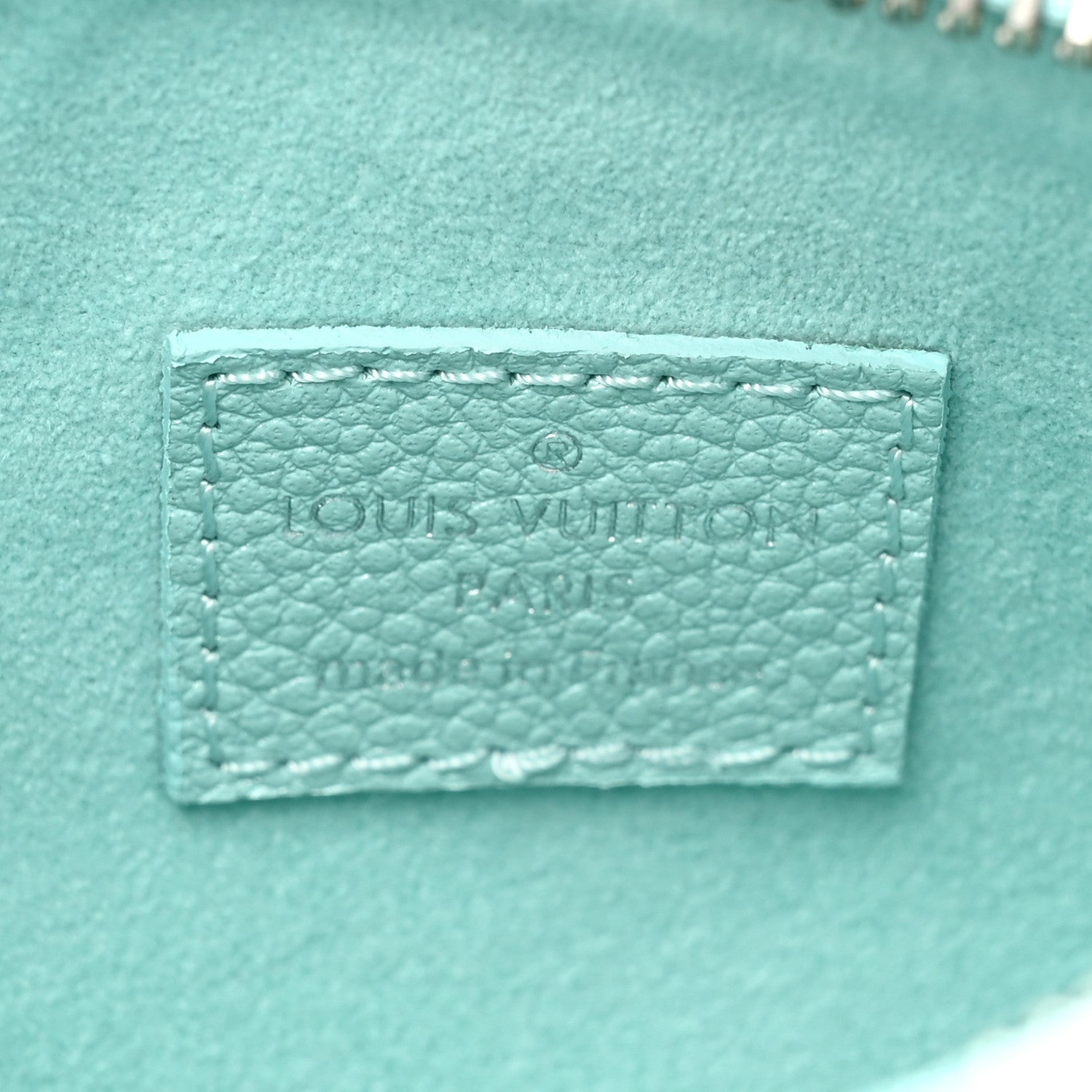 Louis Vuitton Empreinte Monogram Nano Speedy Pearly Lagoon Turquoise 6 of 8
