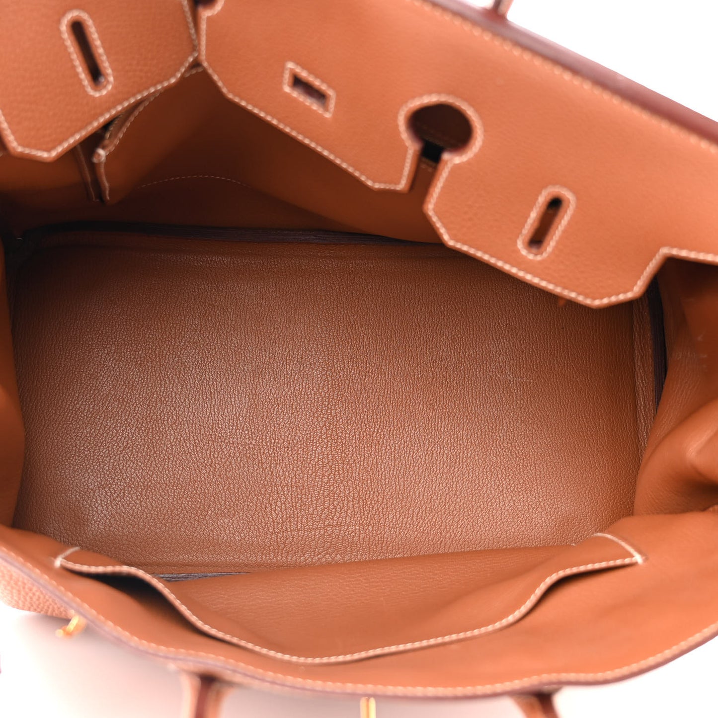 Taurillon Clemence Birkin 35 Gold