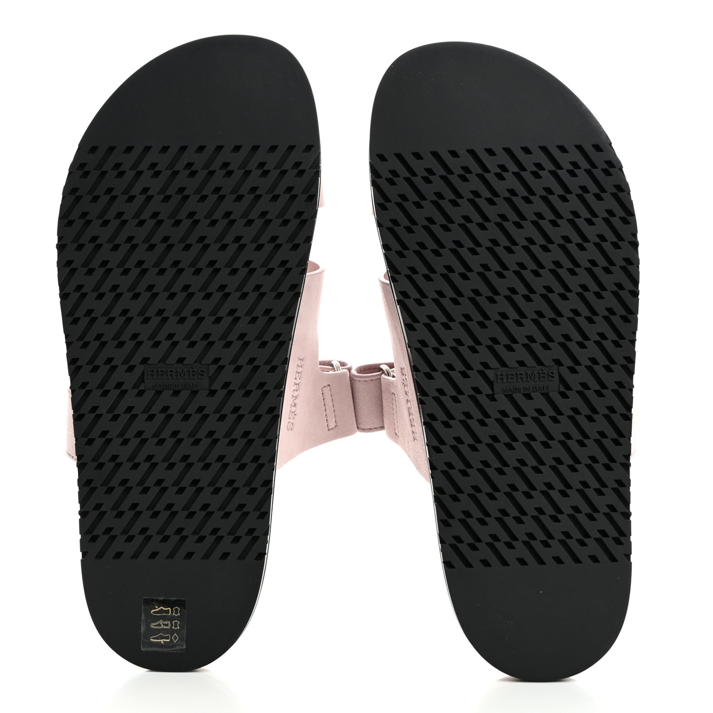 Suede Goatskin Womens Chypre Sandals 40.5 Rose Porcelaine