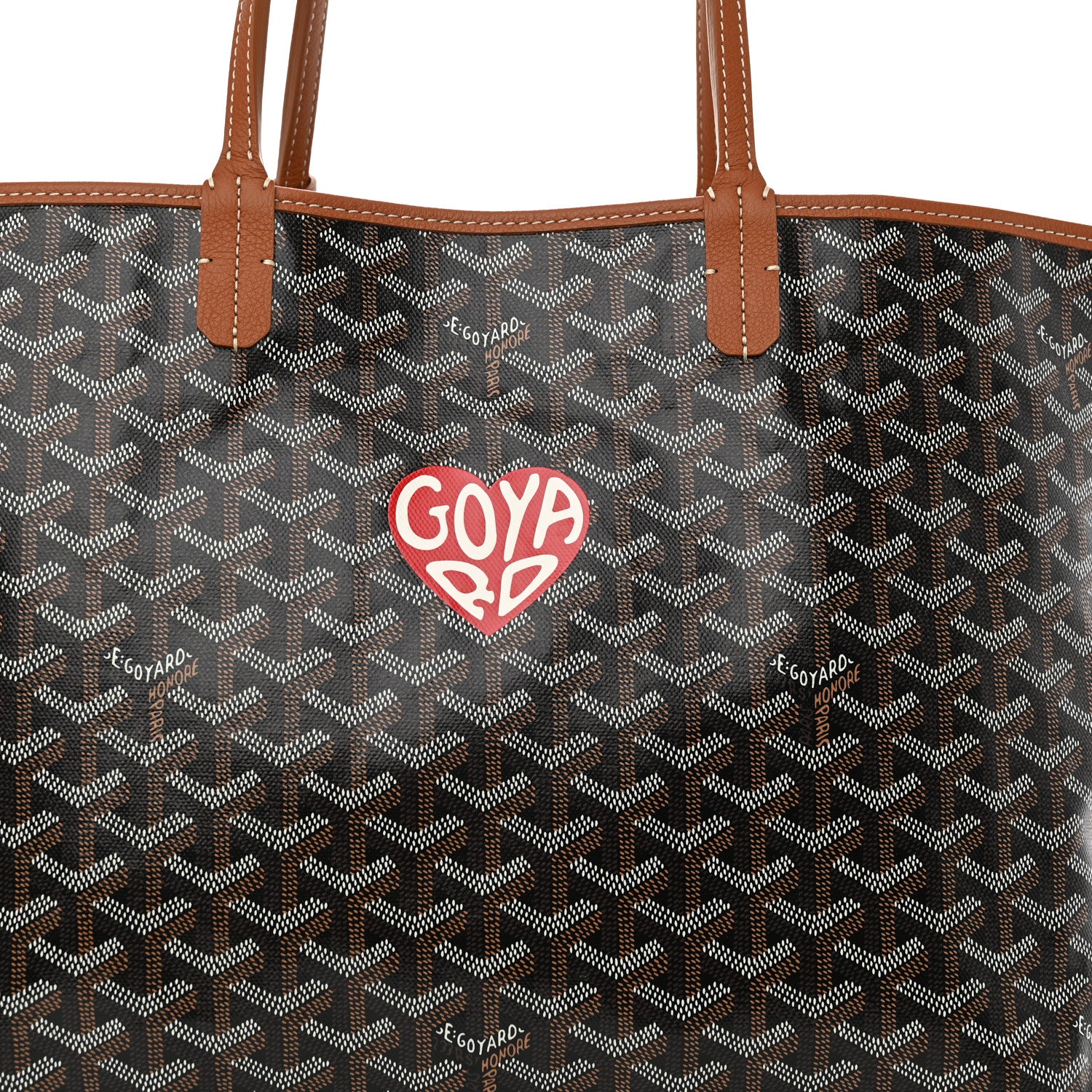 Goyard Goyardine Saint Louis PM Black Gold 8 of 10