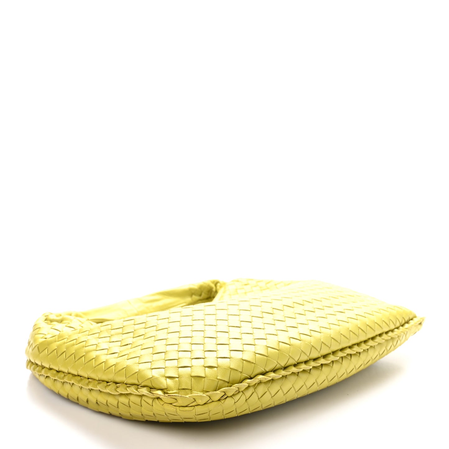 Nappa Intrecciato Medium Veneta Hobo Buttercup