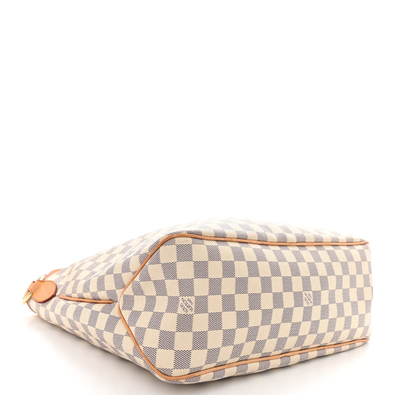Louis Vuitton Damier Azur Delightful MM Rose Ballerine 4 of 12
