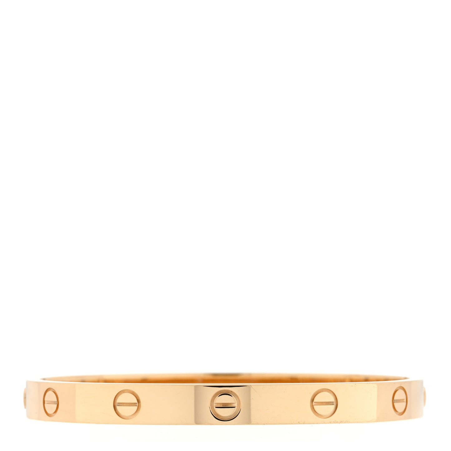 18K Yellow Gold LOVE Bracelet 17