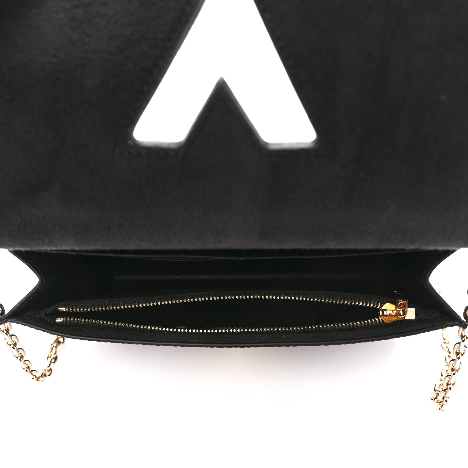 Louis Vuitton Epi Twist Belt Chain Wallet Black 5 of 10