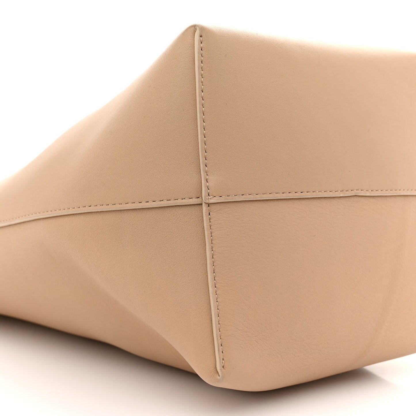 Calfskin Medium N/S Park Tote Dune