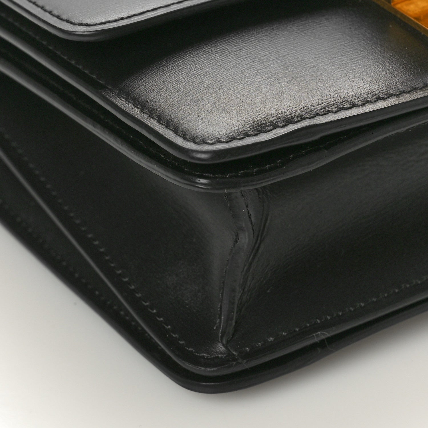 Celine Box Calfskin Small Classic Box Flap Bag Black 8 of 9