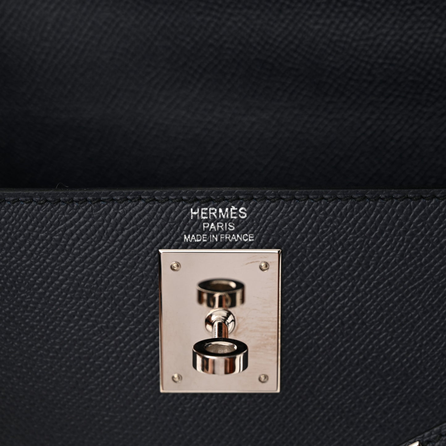 Epsom Kelly Sellier 28 Bleu Indigo