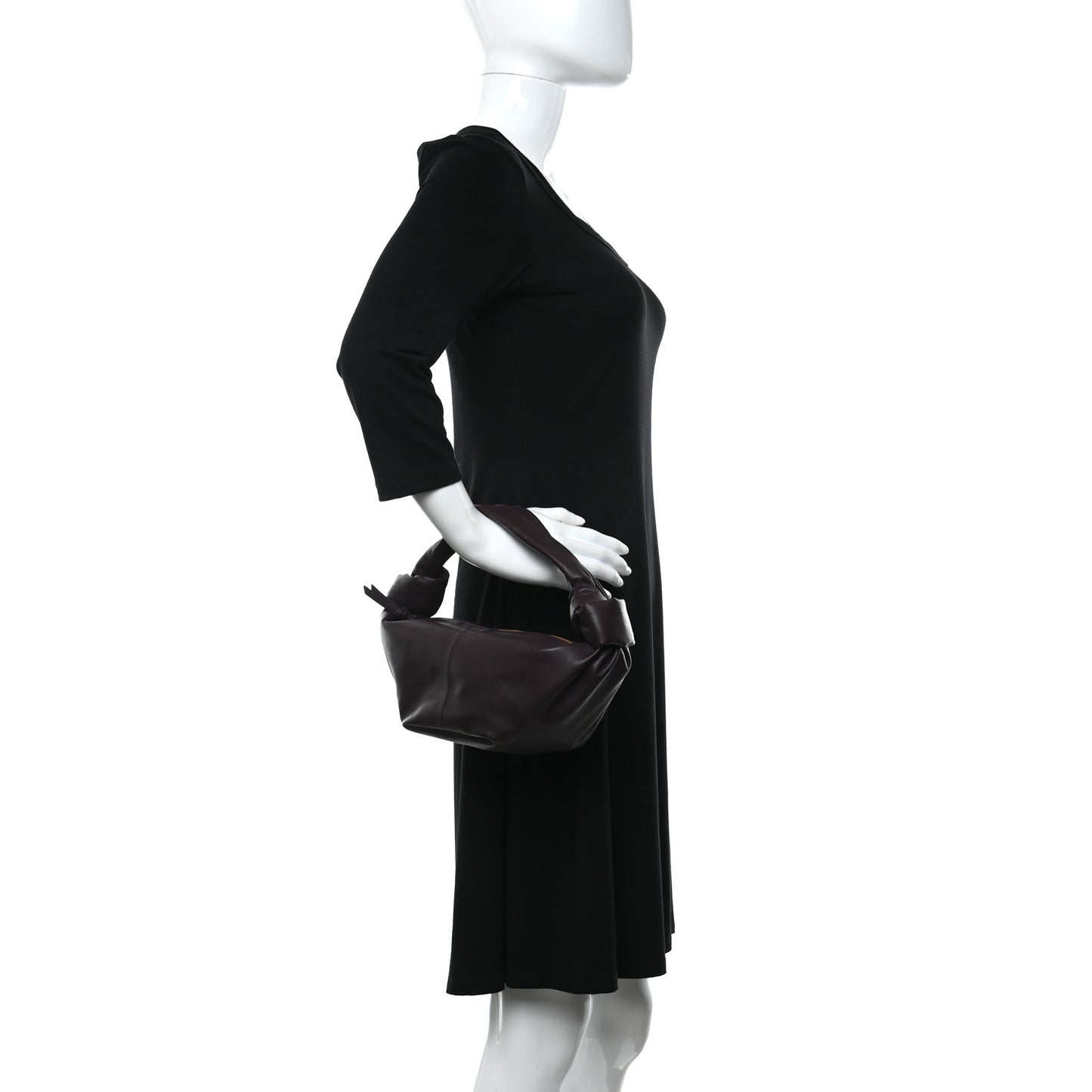 Nappa Mini Double Knot Bag Grape