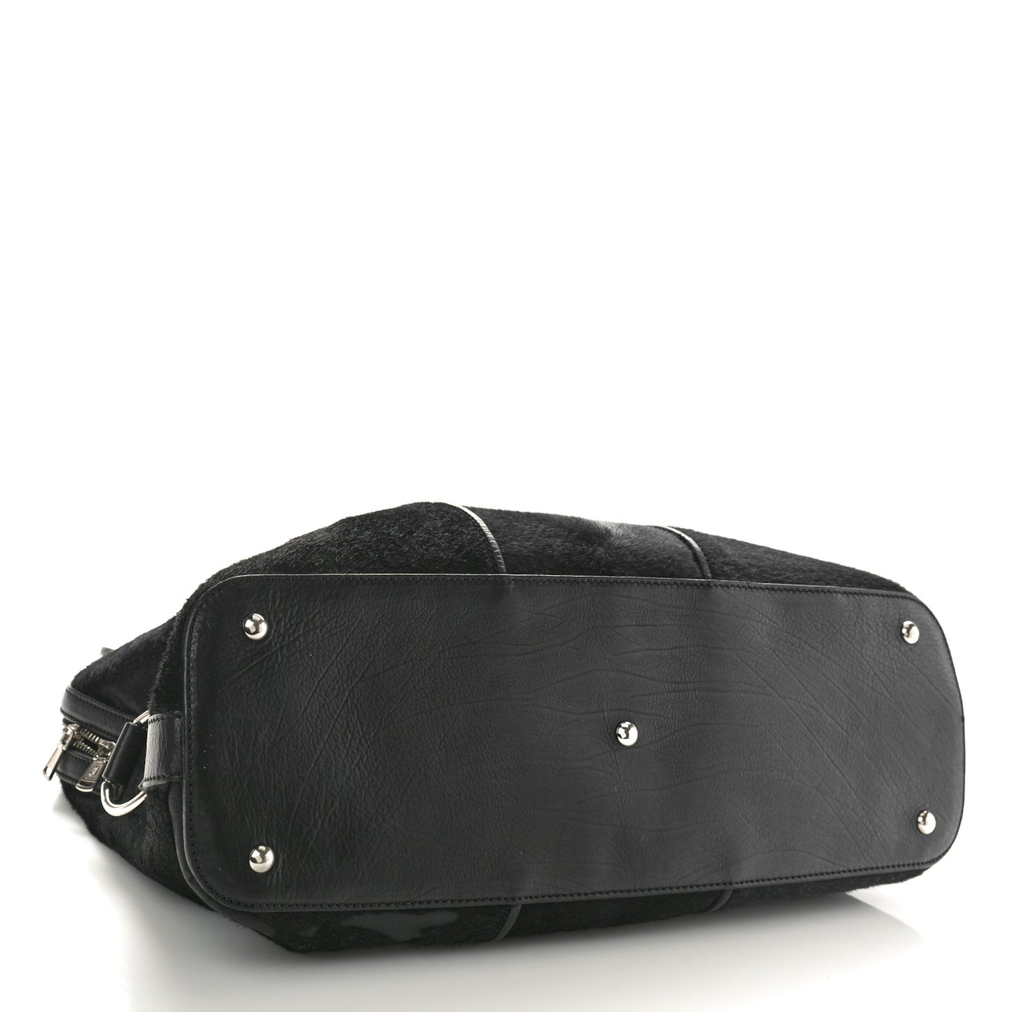 Calf Hair Large Muse Black