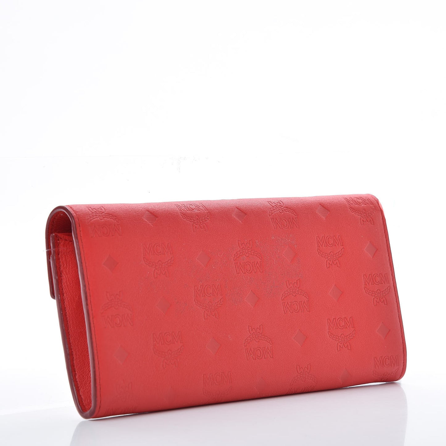 Calfskin Ottomar Large Patricia Wallet On Chain Red