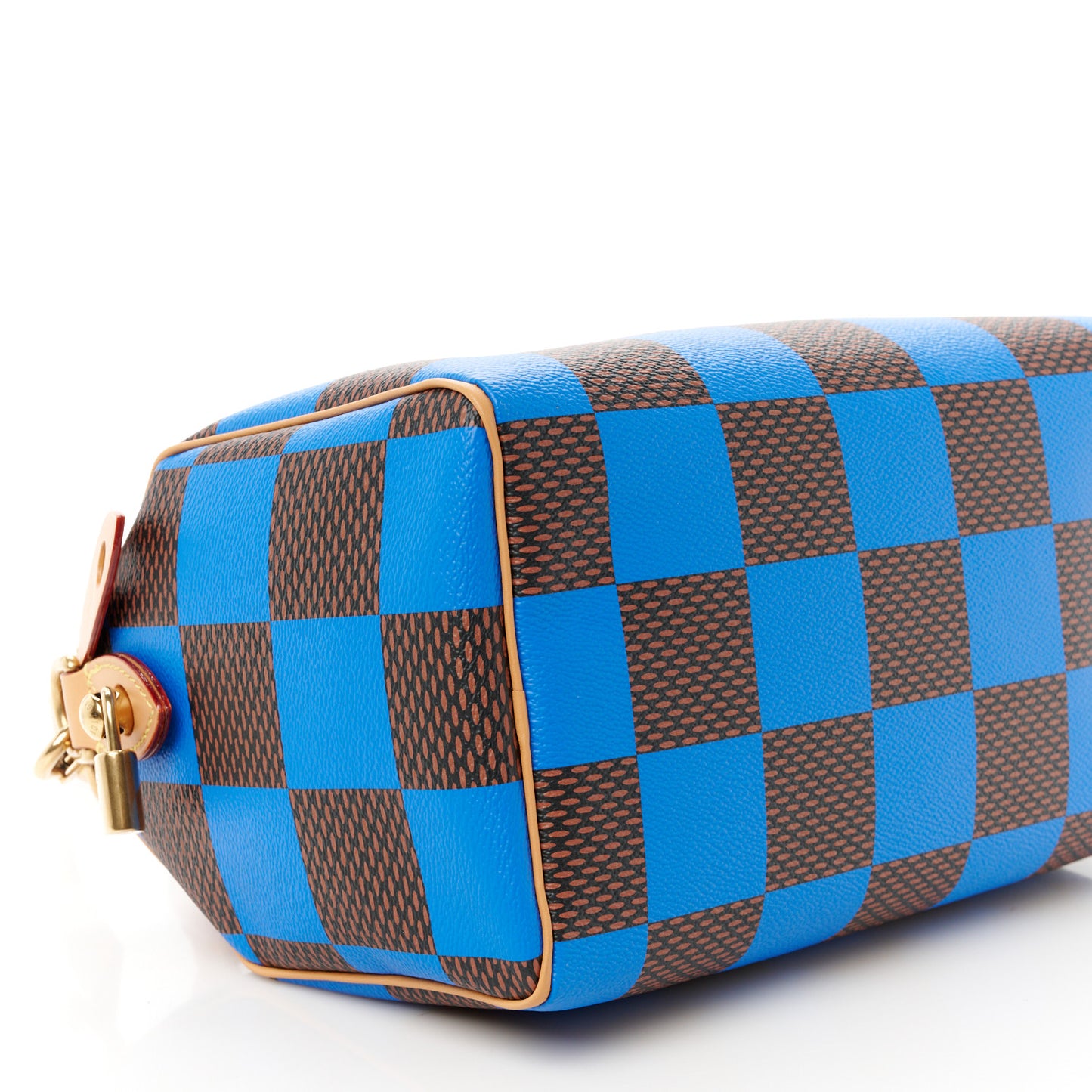 Damier Pop Speedy Bandouliere 25 Blue