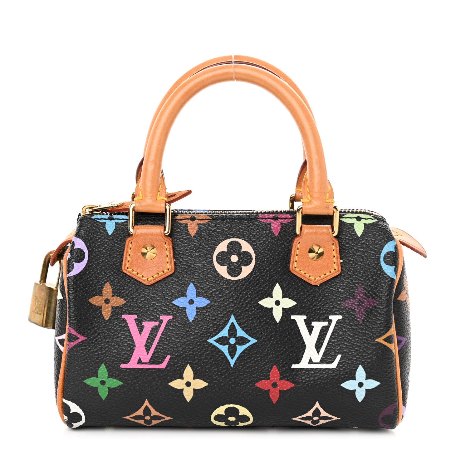 Monogram Multicolor Mini Sac HL Speedy Black