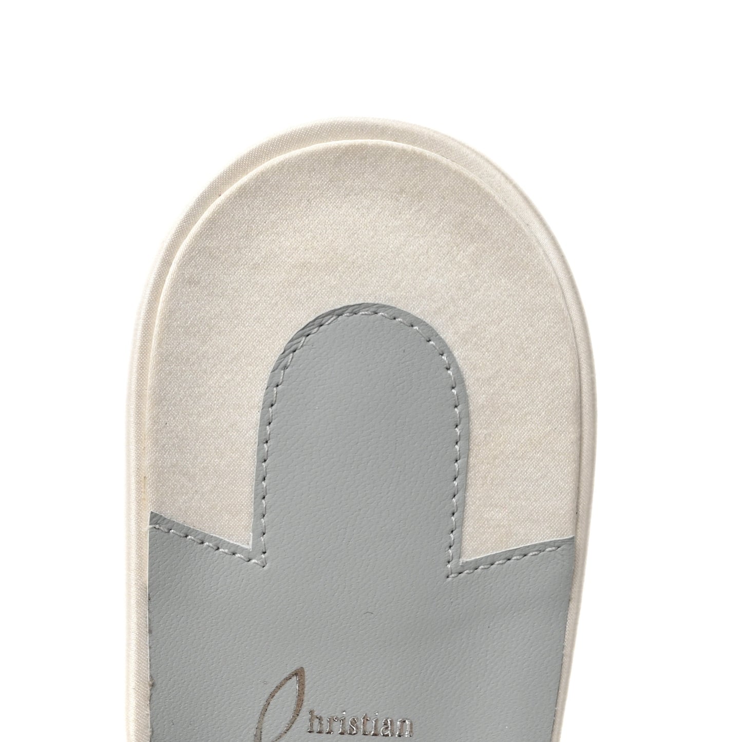 Crepe Satin Mariza 85 Sandals 41 Ivory