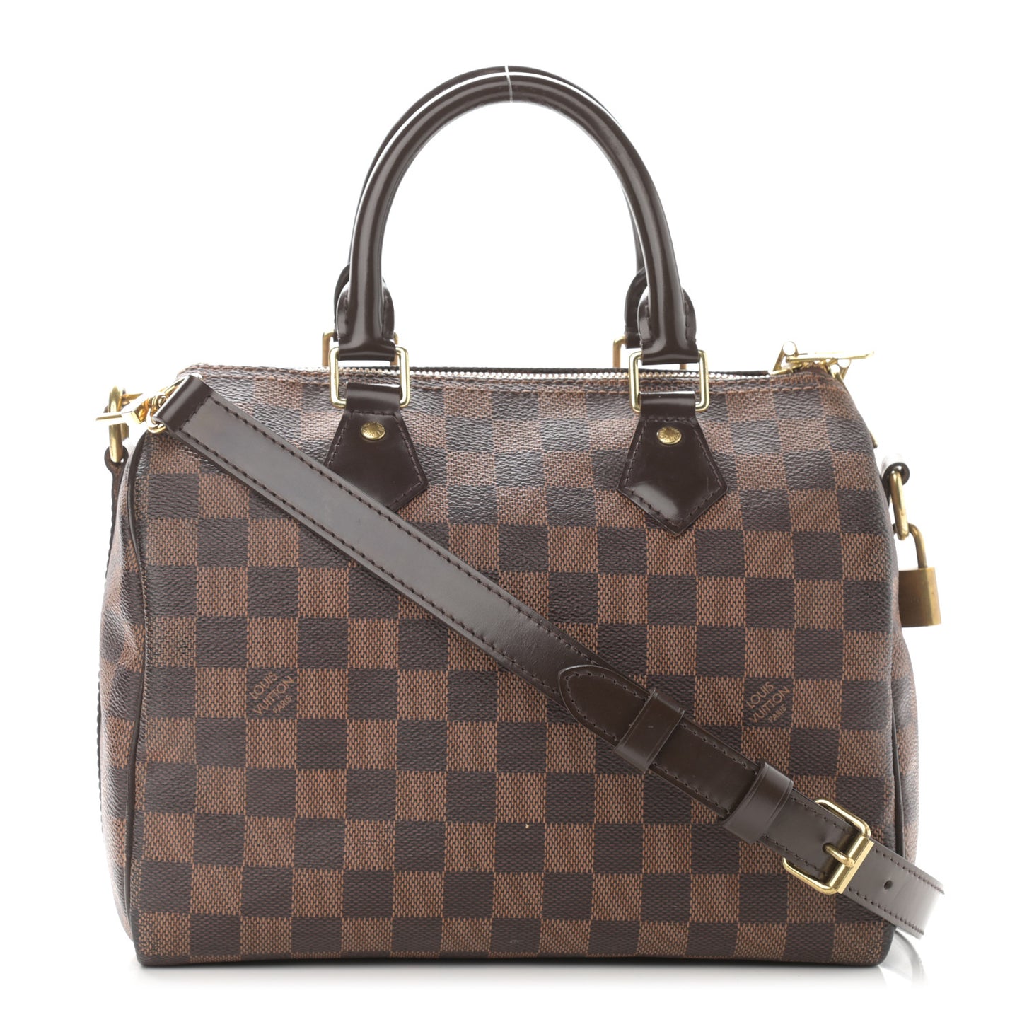 Damier Ebene Speedy Bandouliere 25